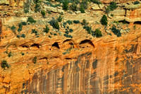 Granaries in Canyon de Chelly