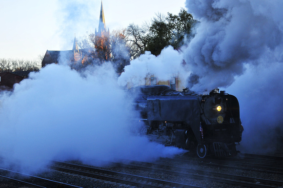 Steaming Under the Steeple